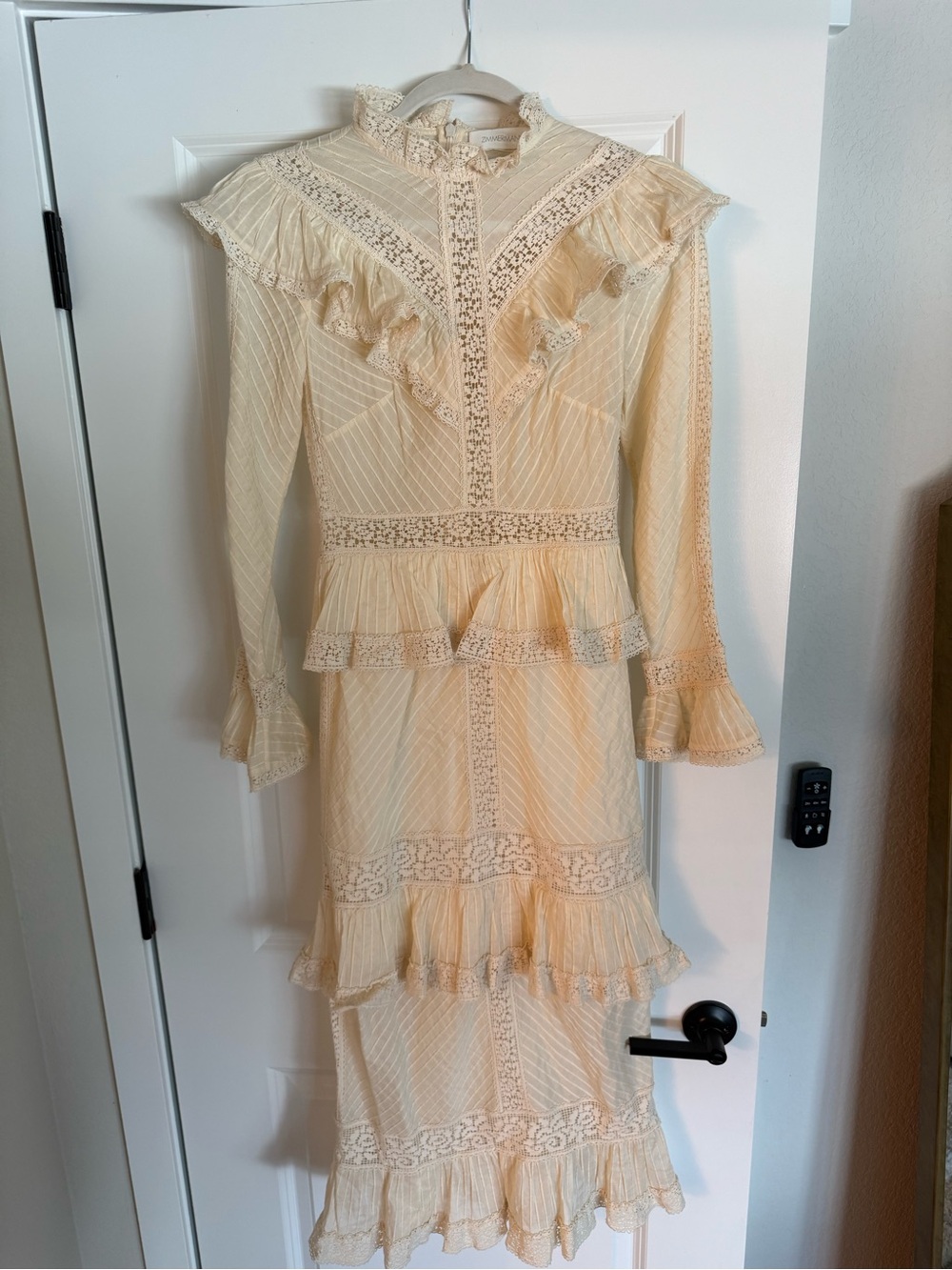 Zimmermann Lace Midi Dress